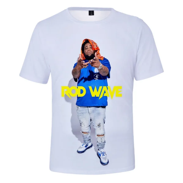 ROD WAVE Oversized Aesthetic T-shirts