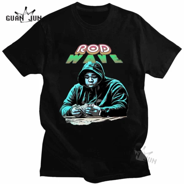 Rod Wave Women Tee Shirt Male Streetwear Camiseta Hombre