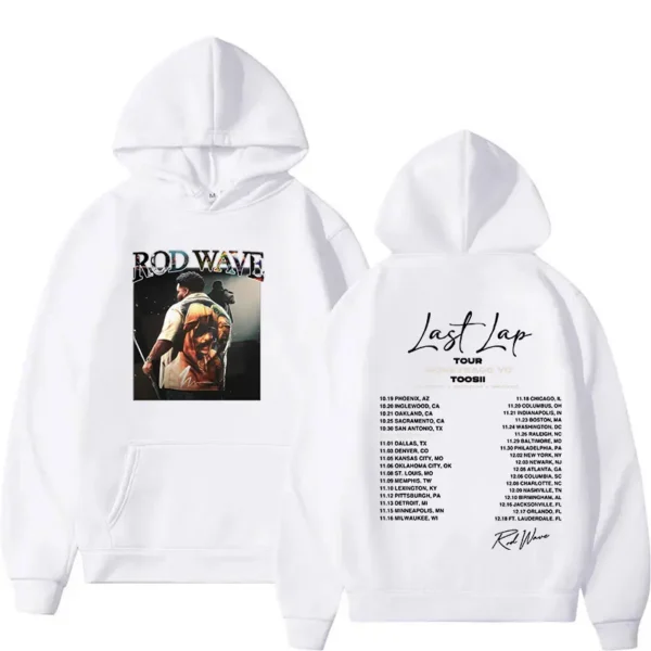 Rod Wave Last Lap Tour 2024 Album Hoodie