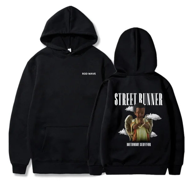 Rod Wave Street Runner Pullover Hoodie